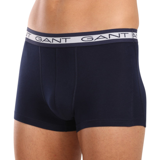 3PACK Boxers para hombre Gant azul (900003053-410)