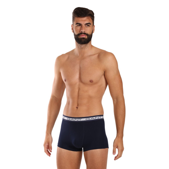 3PACK Boxers para hombre Gant azul (900003053-410)