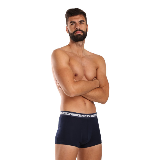 3PACK Boxers para hombre Gant azul (900003053-410)