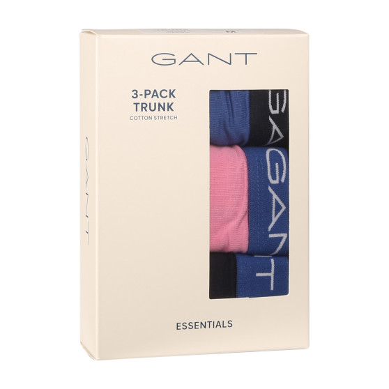 3PACK Boxers para hombre Gant multicolor (902423013-407)