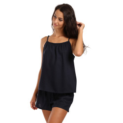 Pijama de mujer Tommy Hilfiger negro (UW0UW03622 BDS)