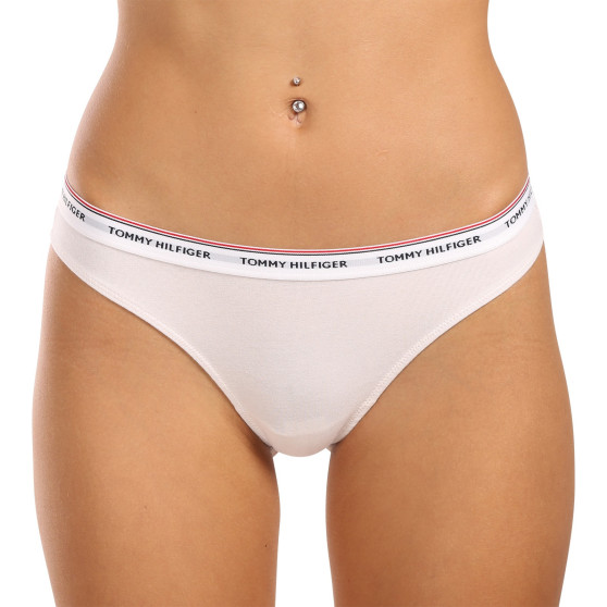 3PACK tanga de mujer Tommy Hilfiger multicolor (UW0UW04894 0VG)