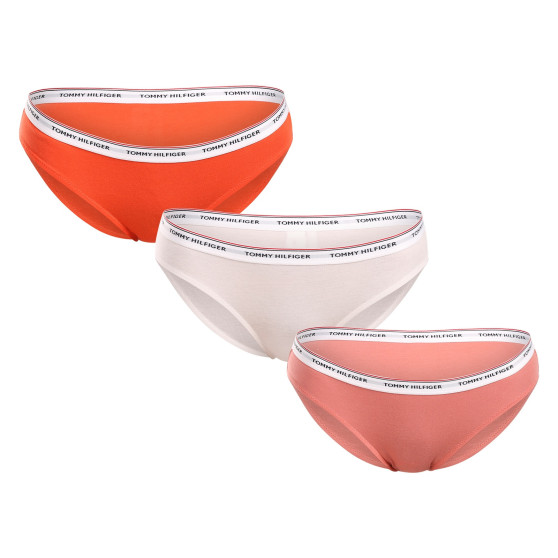 3PACK bragas de mujer Tommy Hilfiger multicolor (UW0UW04895 0VG)