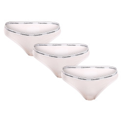 3PACK bragas de mujer Calvin Klein multicolor (QD5207E-NPA)