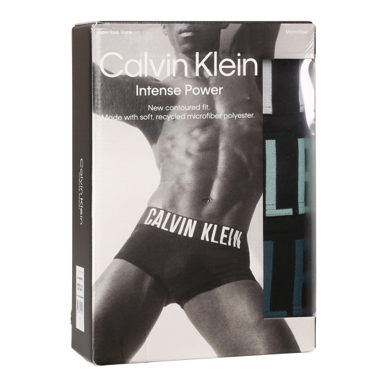 3PACK Boxers para hombre Calvin Klein negro (NB3611A-Q1L)