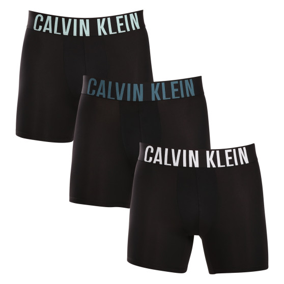 3PACK Boxers para hombre Calvin Klein negro (NB3612A-Q1L)