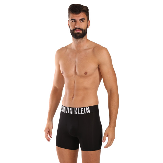 3PACK Boxers para hombre Calvin Klein negro (NB3612A-Q1L)