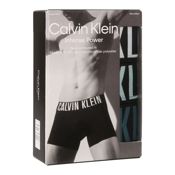 3PACK Boxers para hombre Calvin Klein negro (NB3612A-Q1L)