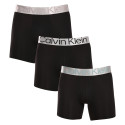 3PACK Boxers para hombre Calvin Klein negro (NB3075A-QTE)