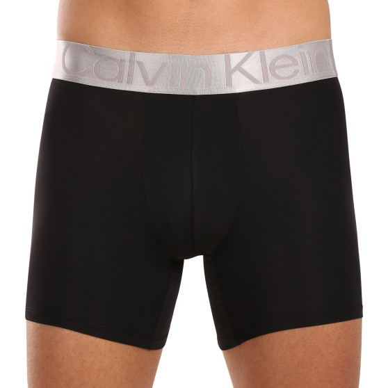 3PACK Boxers para hombre Calvin Klein negro (NB3075A-QTE)