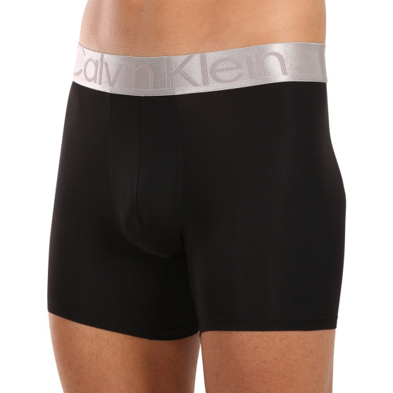 3PACK Boxers para hombre Calvin Klein negro (NB3075A-QTE)