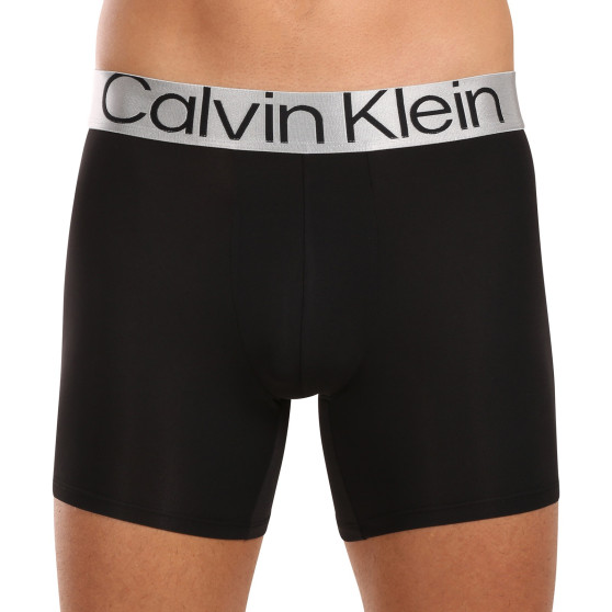 3PACK Boxers para hombre Calvin Klein negro (NB3075A-QTE)