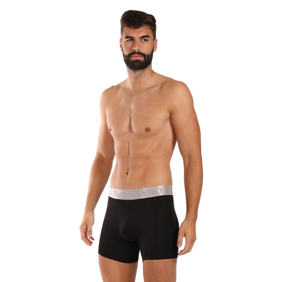 3PACK Boxers para hombre Calvin Klein negro (NB3075A-QTE)