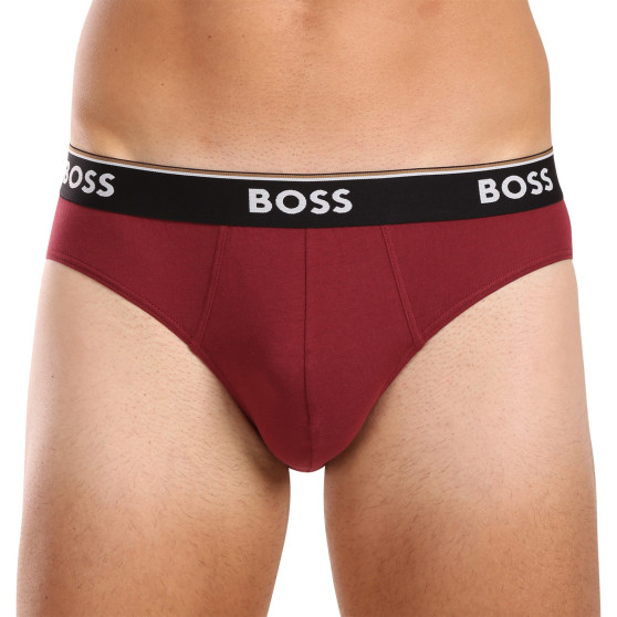 3PACK calzoncillos para hombre BOSS multicolor (50517826 976)