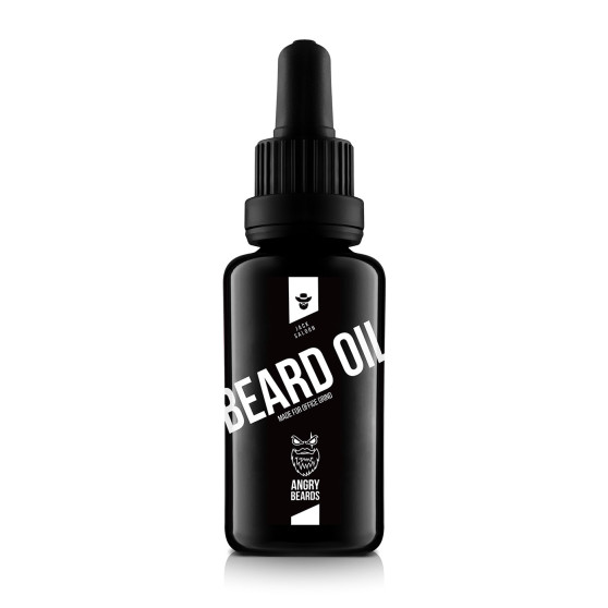 Angry Beards Aceite para barba Jack Saloon para hombre 30 ml