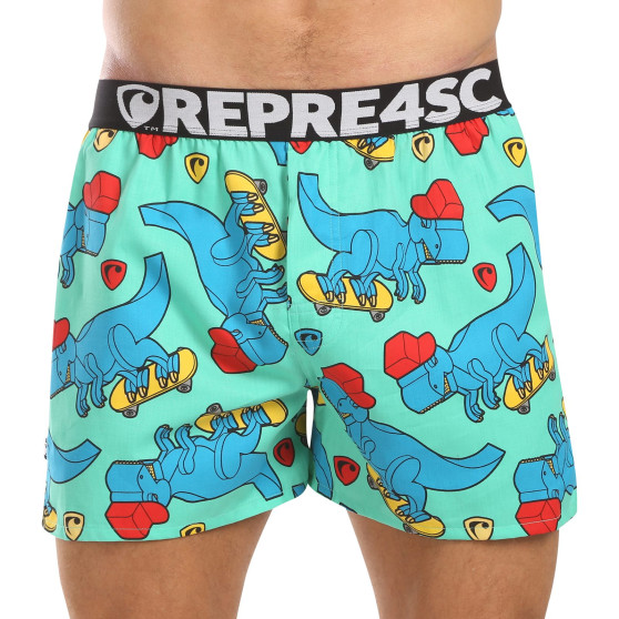 Represent Pantalones cortos de hombre exclusivos Mike Skating T-Rex (R4M-BOX-0708)