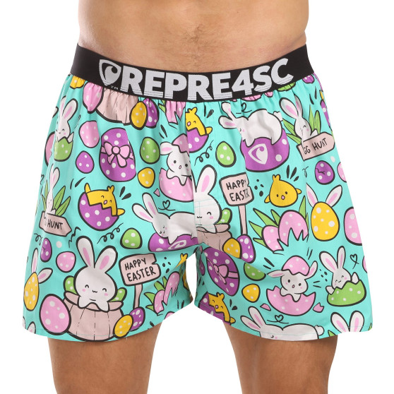 Represent Pantalones cortos de hombre exclusivos Mike Easter Surprise (R4M-BOX-0712)