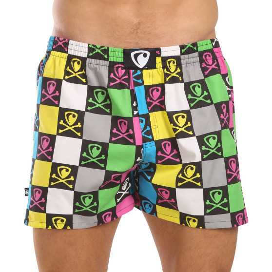 Represent Pantalones cortos de hombre exclusivos Ali Bones Monoscope (R4M-BOX-0618)