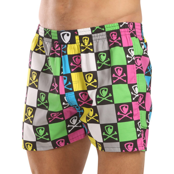 Represent Pantalones cortos de hombre exclusivos Ali Bones Monoscope (R4M-BOX-0618)