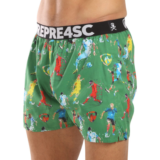 Represent Pantalones cortos de hombre exclusivos Mike Free Kick (R4M-BOX-0720)