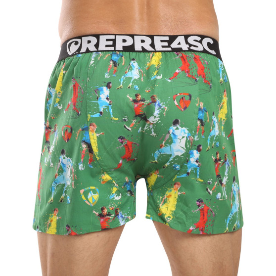 Represent Pantalones cortos de hombre exclusivos Mike Free Kick (R4M-BOX-0720)