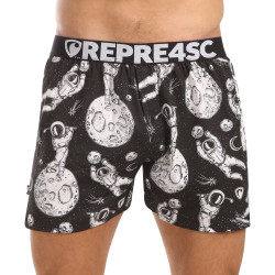 Represent Pantalones cortos de hombre exclusivos Mike Space Games (R4M-BOX-0717)