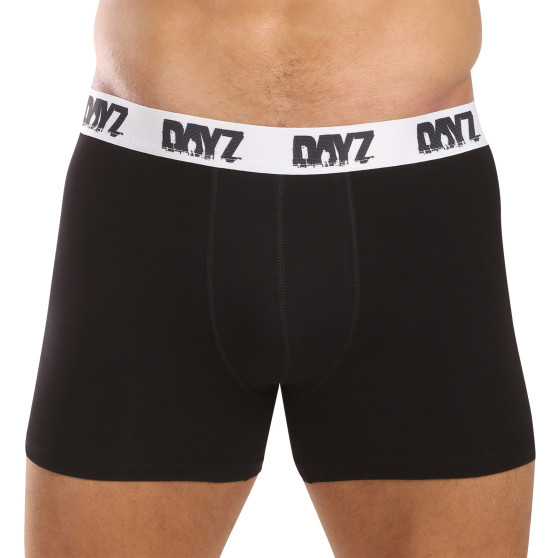 3PACK Boxers para hombre DAYZ negro (DZ001)