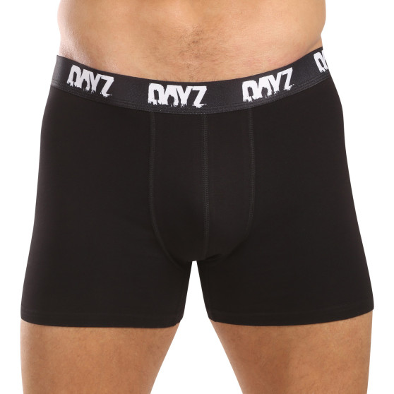 3PACK Boxers para hombre DAYZ negro (DZ001)