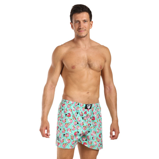 Represent Pantalones cortos de baño exclusivos para hombre Ali Bulldog (R4M-BOX-0611)