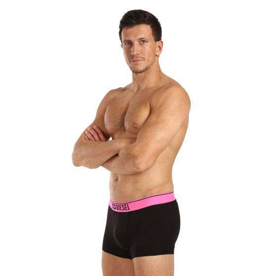 3PACK Boxers para hombre Diesel negro (00ST3V-0AMAI-E7002)