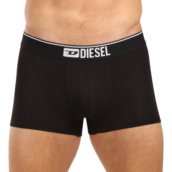 3PACK Boxers para hombre Diesel negro (00ST3V-0GDAC-E4101)