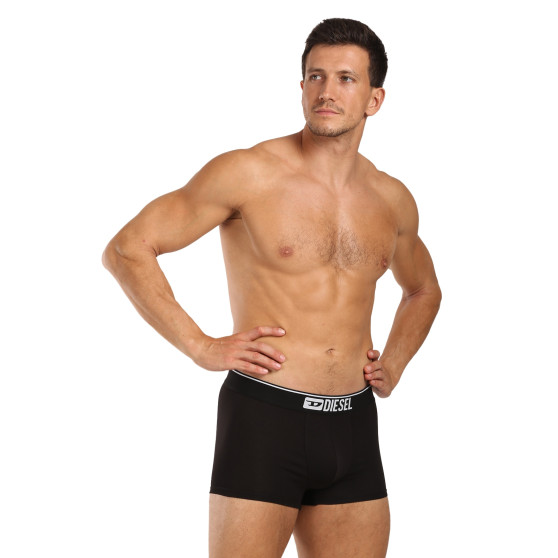 3PACK Boxers para hombre Diesel negro (00ST3V-0GDAC-E4101)