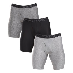 3PACK Boxers para hombre Under Armour negro (1383880 001)