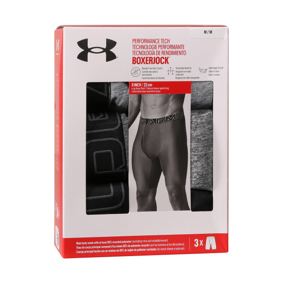 3PACK Boxers para hombre Under Armour multicolor (1383880 035)