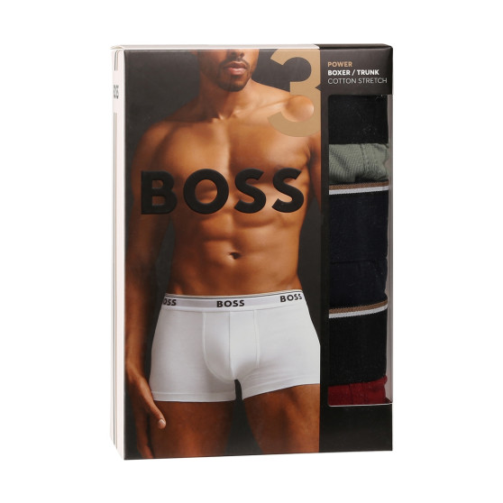 3PACK Boxers para hombre BOSS multicolor (50517827 967)