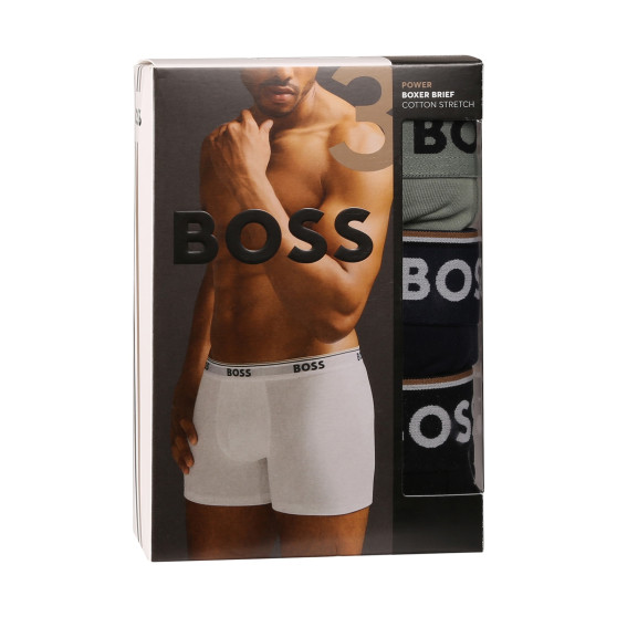 3PACK Boxers para hombre BOSS multicolor (50517828 970)