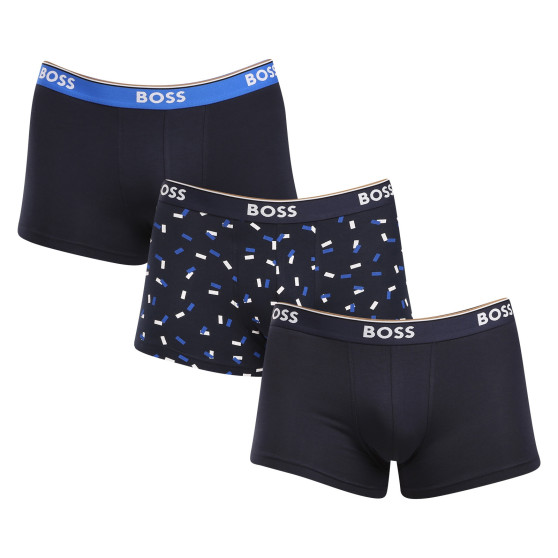 3PACK Boxers para hombre BOSS multicolor (50517829 961)