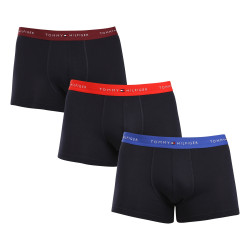 3PACK Boxers para hombre Tommy Hilfiger negro (UM0UM03028 0YZ)