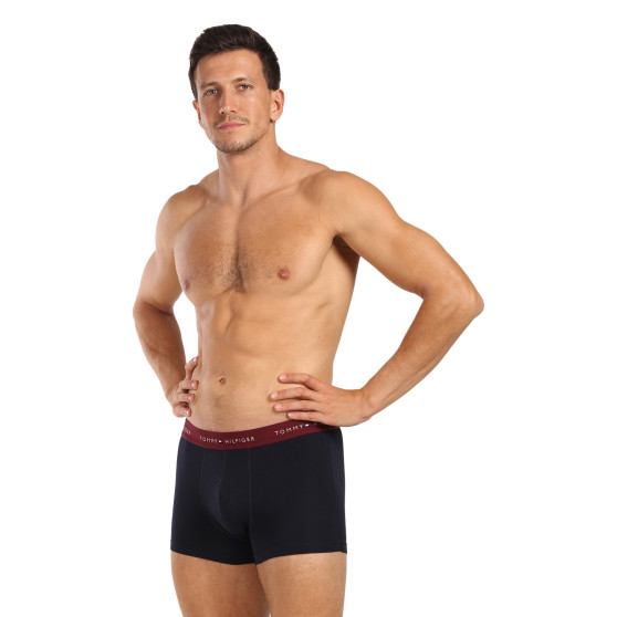 3PACK Boxers para hombre Tommy Hilfiger azul oscuro (UM0UM02763 05K)