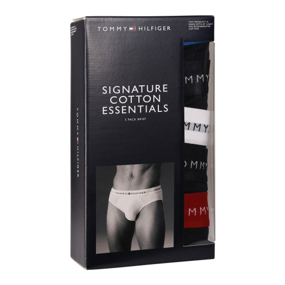 5PACK calzoncillos para hombre Tommy Hilfiger negro (UM0UM02905 0SJ)