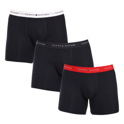 3PACK Boxers para hombre Tommy Hilfiger azul oscuro (UM0UM02765 0UB)