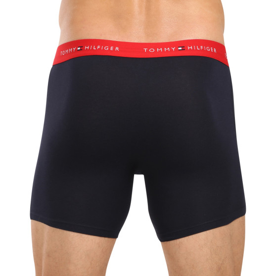 3PACK Boxers para hombre Tommy Hilfiger azul oscuro (UM0UM02765 0W3)