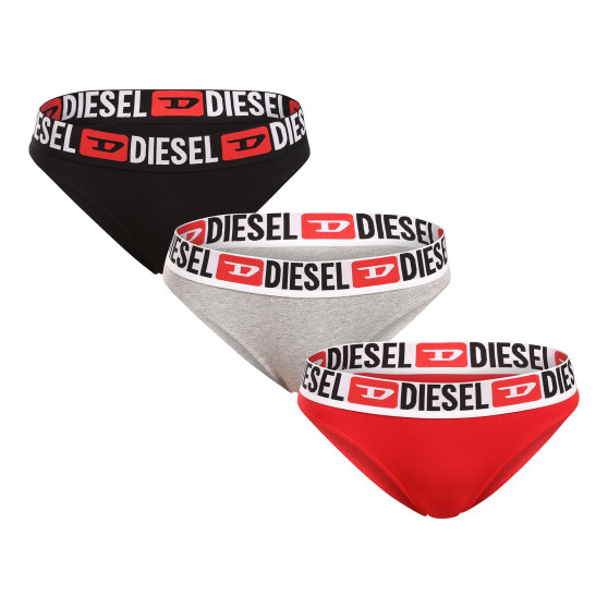 3PACK bragas de mujer Diesel negro (A13124-0NJAP-E4101)