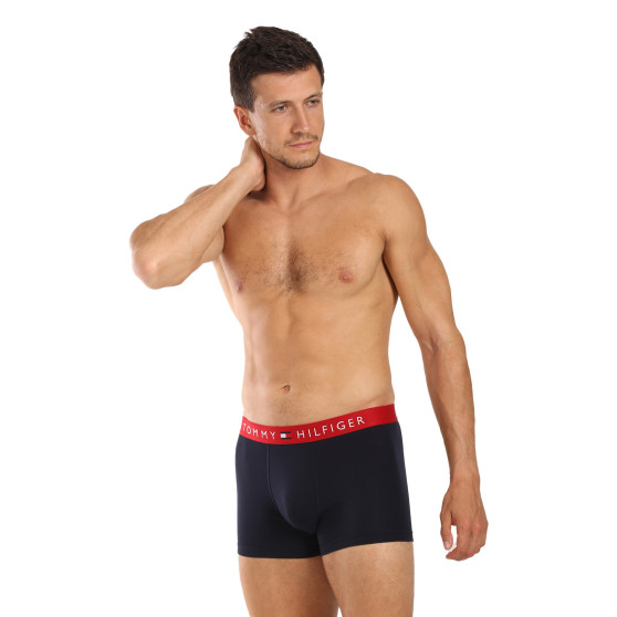 3PACK Boxers para hombre Tommy Hilfiger azul oscuro (UM0UM03181 0R1)