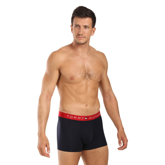 3PACK Boxers para hombre Tommy Hilfiger azul oscuro (UM0UM03181 0R1)