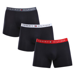 3PACK Boxers para hombre Tommy Hilfiger negro (UM0UM03028 0YZ)