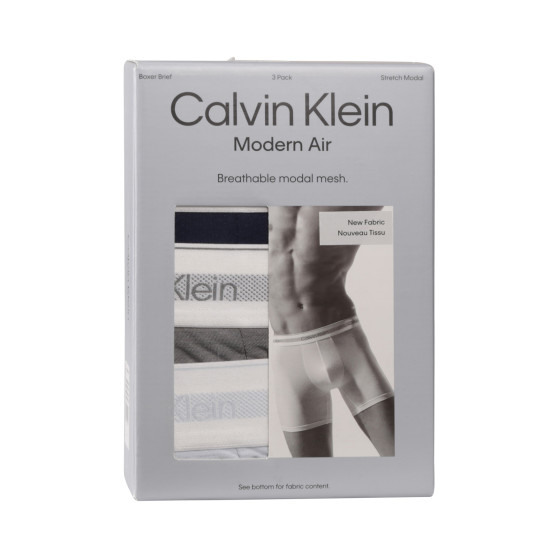 3PACK Boxers para hombre Calvin Klein multicolor (NB3954A-PS9)