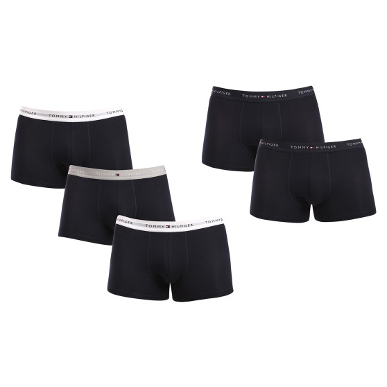 5PACK Boxers para hombre Tommy Hilfiger negro (UM0UM03061 0W2)