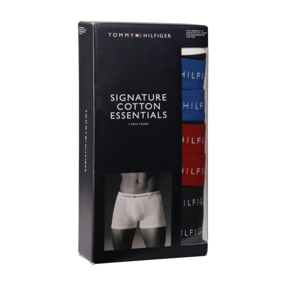 7PACK Boxers para hombre Tommy Hilfiger azul oscuro (UM0UM03385 0W4)