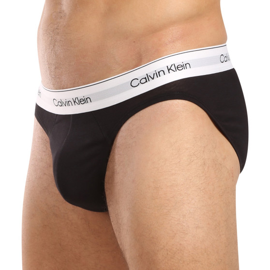 3PACK calzoncillos para hombre Calvin Klein negro (NB3961A-UB1)